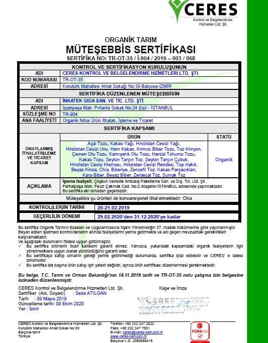 Güzel Ada Organik Kinoa 450 Gr