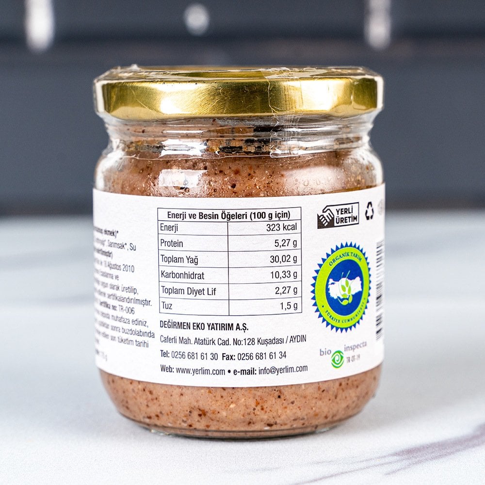 Yerlim Organik Yeşil Biber Ezmesi