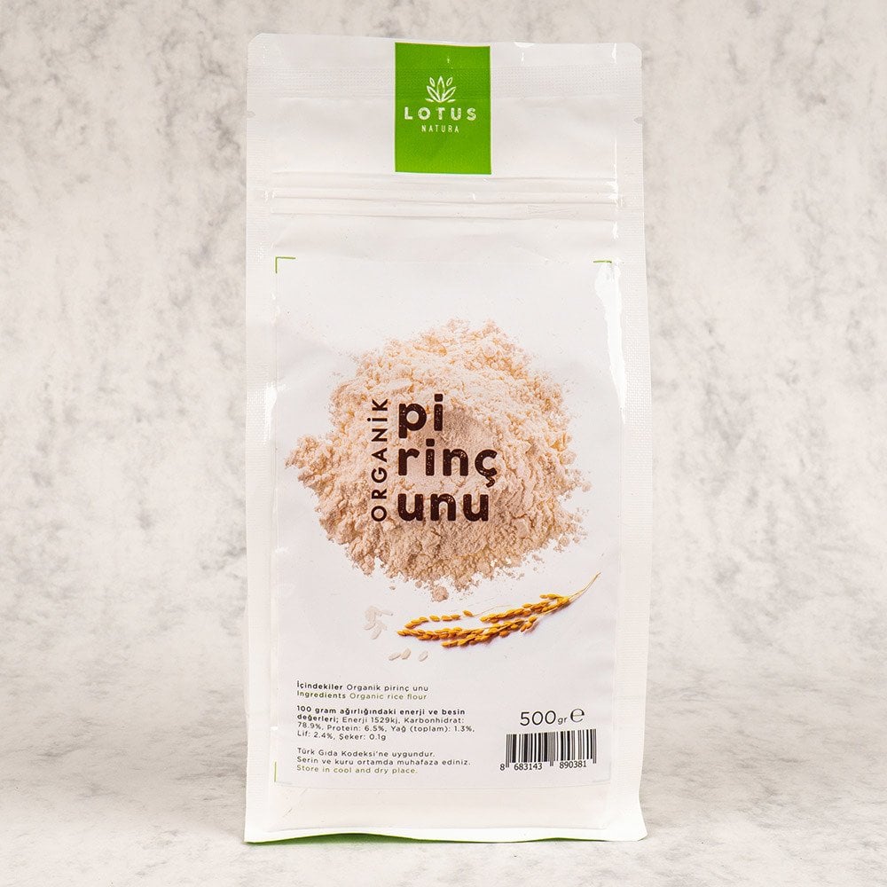 Lotus Natura Organik Pirinç Unu 500 Gr