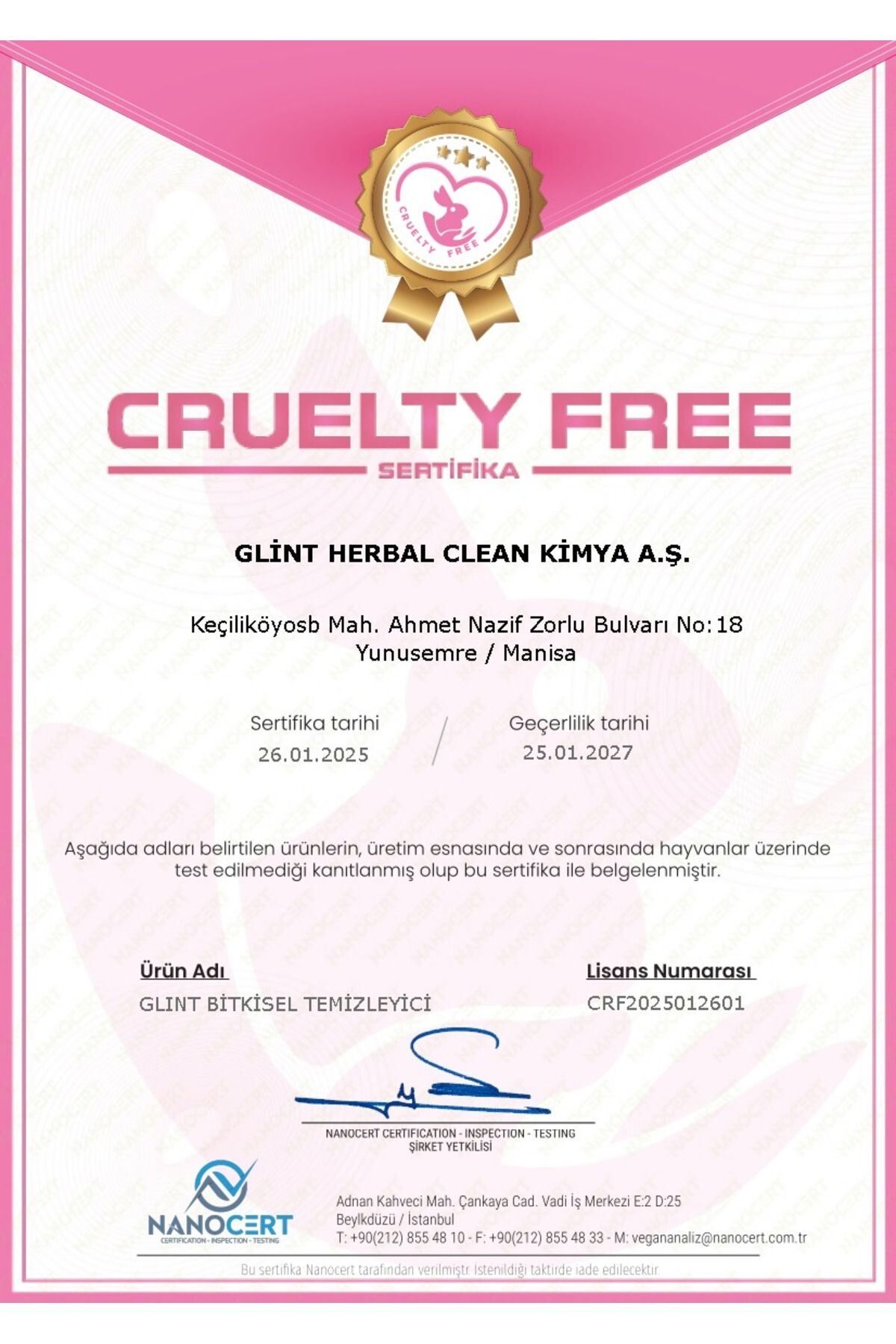 GLİNT Çok Amaçlı Temizleyici Leke Çıkarıcı - 1 Litre