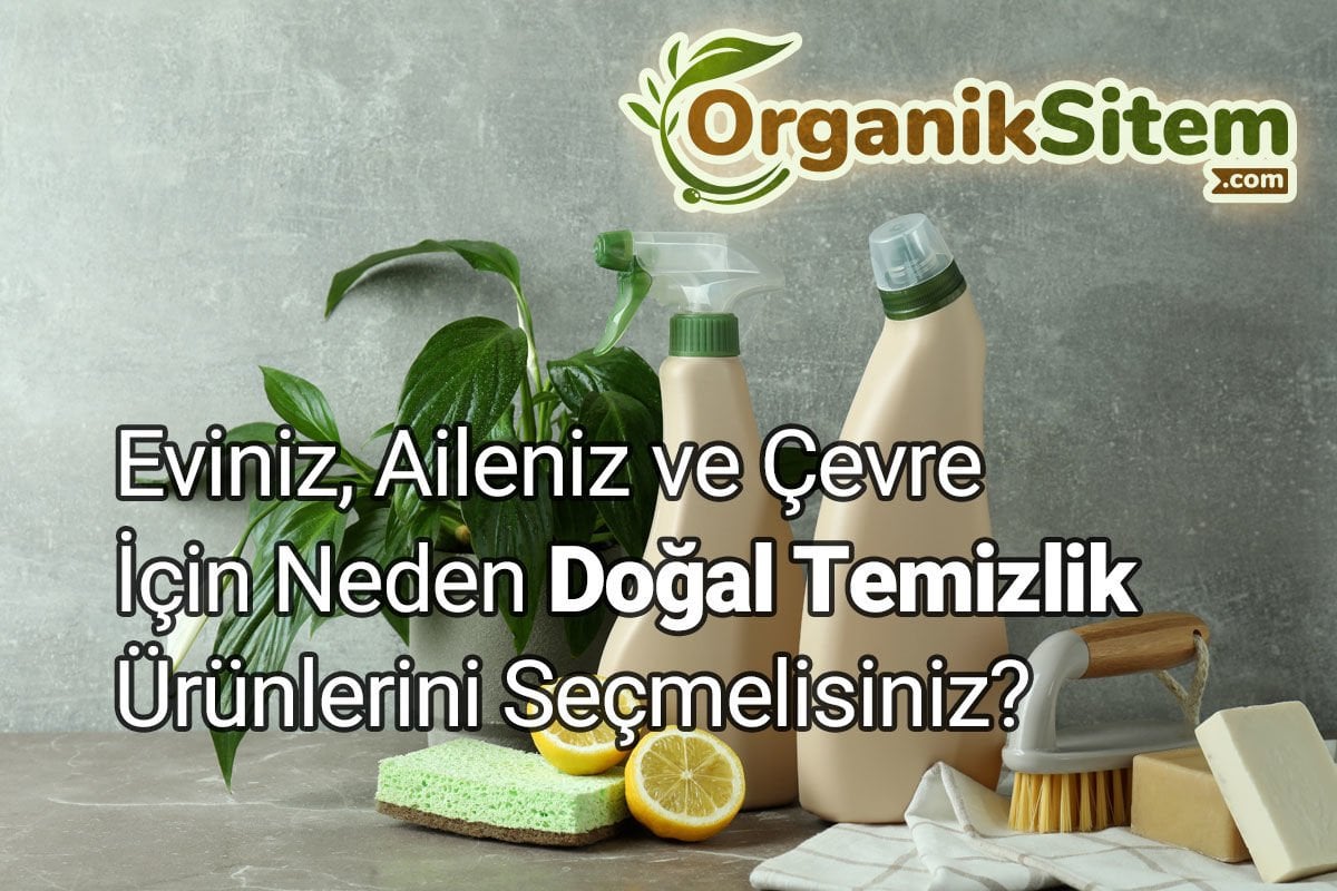 Eviniz, Aileniz ve Çevre İçin Neden Doğal Temizlik Ürünlerini Seçmelisiniz?