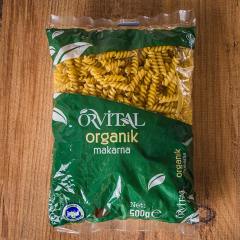 Orvital Organik Burgu Makarna 500 Gr
