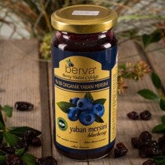 Berva Organik Yaban Mersini Konservesi 230gr