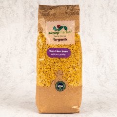 Ekoloji Market Organik Sarı Mercimek 750 gr