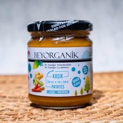 Beyorganik Kaşık Serisi Organik Sakız Kabağı Havuç Patates Kavanoz Püresi