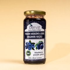 Berva Organik Yaban Mersini Ve Erik Reçeli