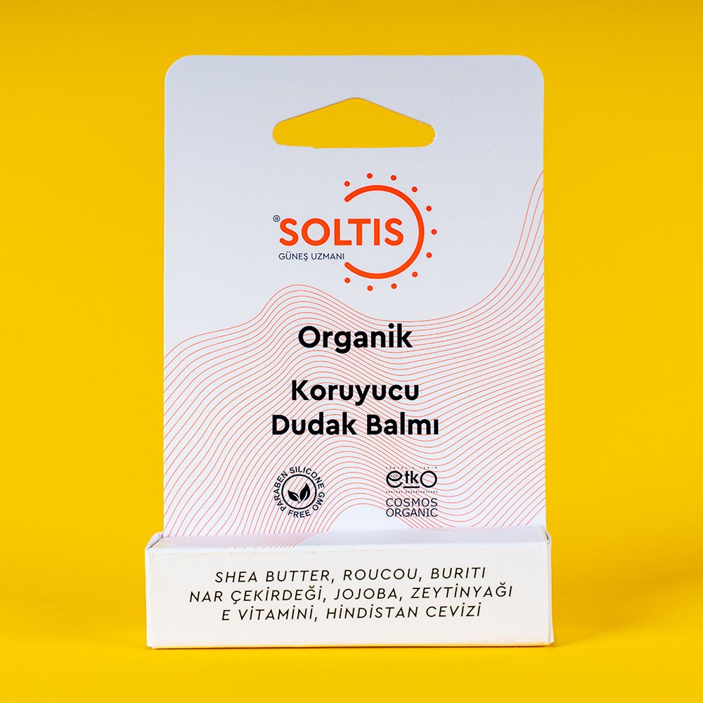 Soltis Organik Koruyucu Dudak Balmı