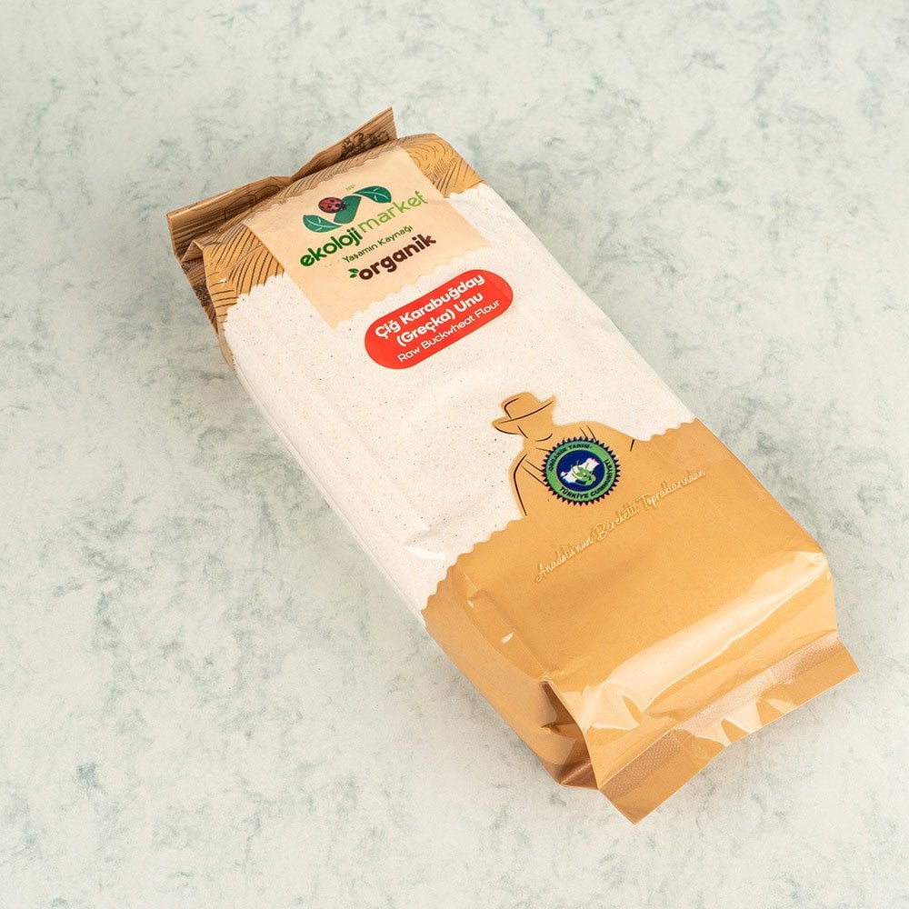 Ekoloji Market Organik Çiğ Karabuğday Unu 750 Gr