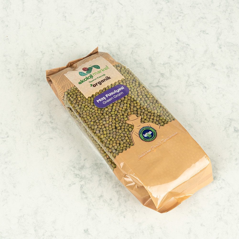 Ekoloji Market Organik Maş Fasulyesi 750 Gr