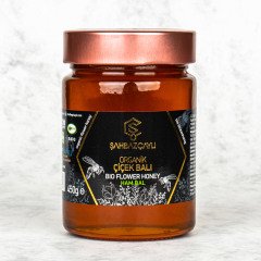 Şahbaz Çaylı Organik Çiçek Balı 450 Gr