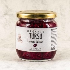 Yerlim Organik Kırmızı Lahana Turşusu