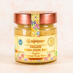 Eğriçayır Organik Krem Çiçek Balı 300 g