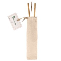 Bambu Pipet Set (Düz keseli )