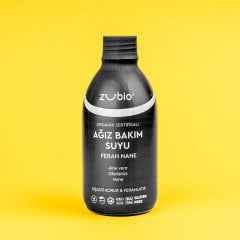 Zubio Organik Sertifikalı Ağız Bakım Suyu Ferah Nane