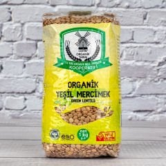 Tire Organik Yeşil Mercimek 1kg