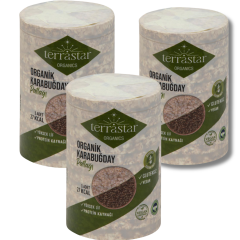 Terra Star Organik Karabuğday Patlağı 3'lü Paket  300 gr görseli.