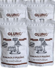 Gluno Glutensiz Kakaolu Puding 4'lü Paket 600 gr