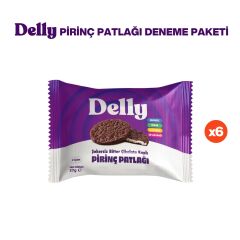Şekersiz / Çikolata Kaplı / Pirinç Patlağı 6 Adet X 37 g