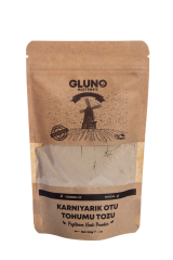 Gluno Glutensiz Karnıyarık Otu Tohumu Tozu - Psyllium 100g