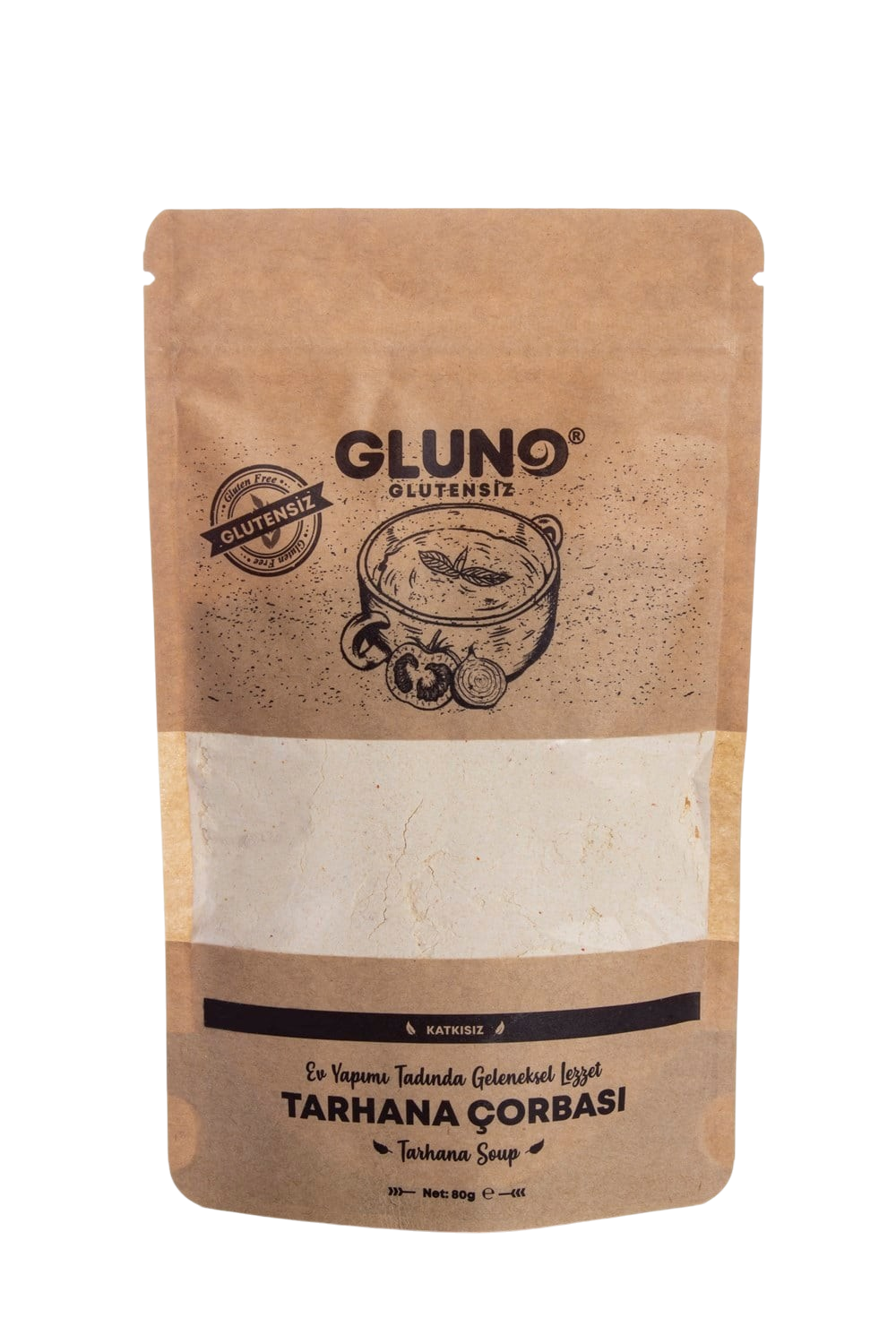 Gluno Glutensiz Tarhana Çorbası 80 gr 3'lü